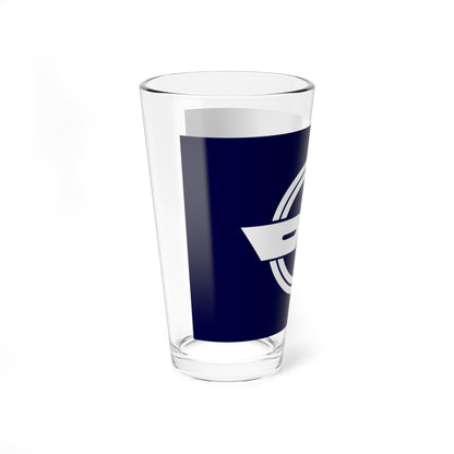 Flag of Misasa Tottori (Japan) Pint Glass 16oz