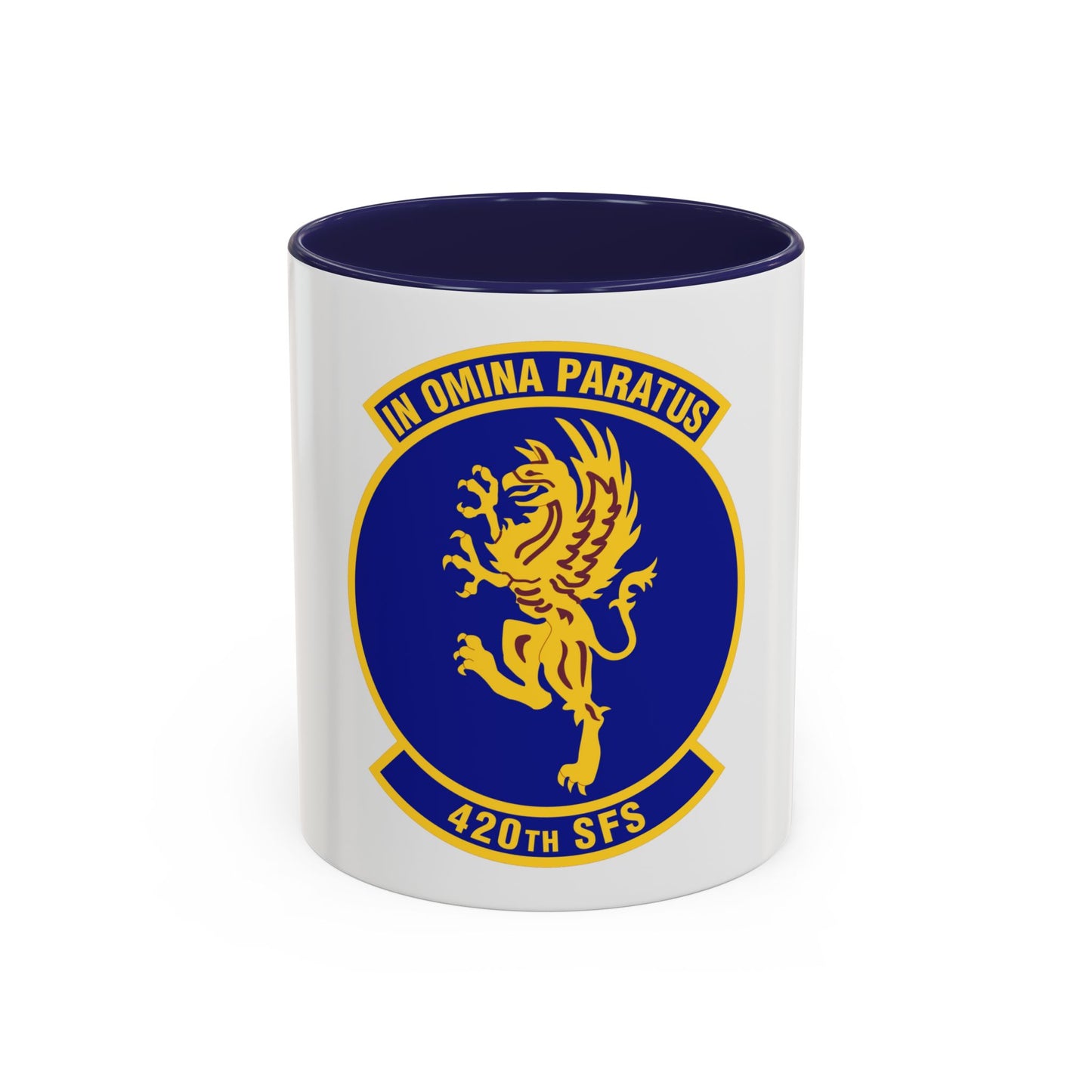 420th Security Forces Squadron (U.S. Air Force) Accent Coffee Mug