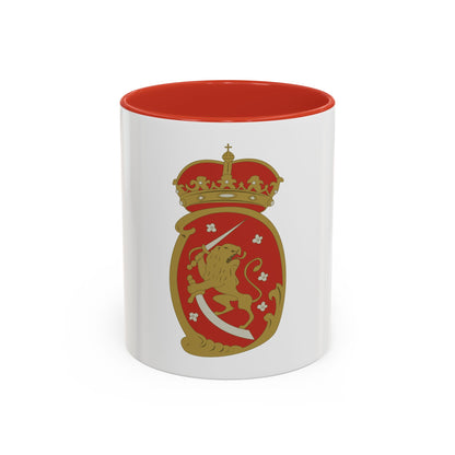Coat of arms of Swedish Finland - Accent Coffee Mug