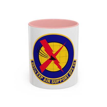 807th Expeditionary Air Support Operations Squadron (U.S. Air Force) Accent Coffee Mug