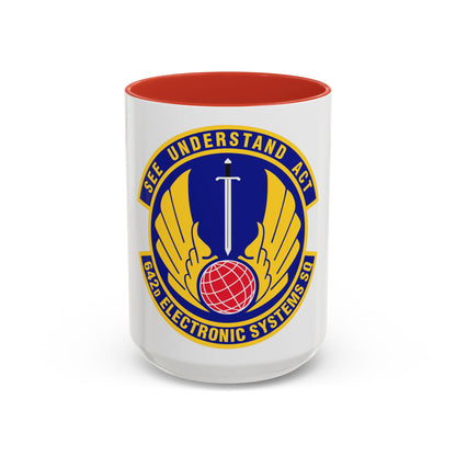 642d Electronic Systems Squadron (U.S. Air Force) Accent Coffee Mug