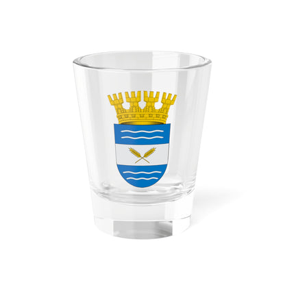 Escudo de Ñiquén (Chile) (Coat of Arms) Shot Glass 1.5oz