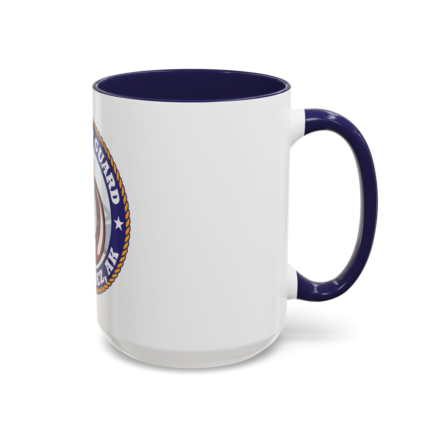 USCG MSU Valdez AK (U.S. Coast Guard) Accent Coffee Mug