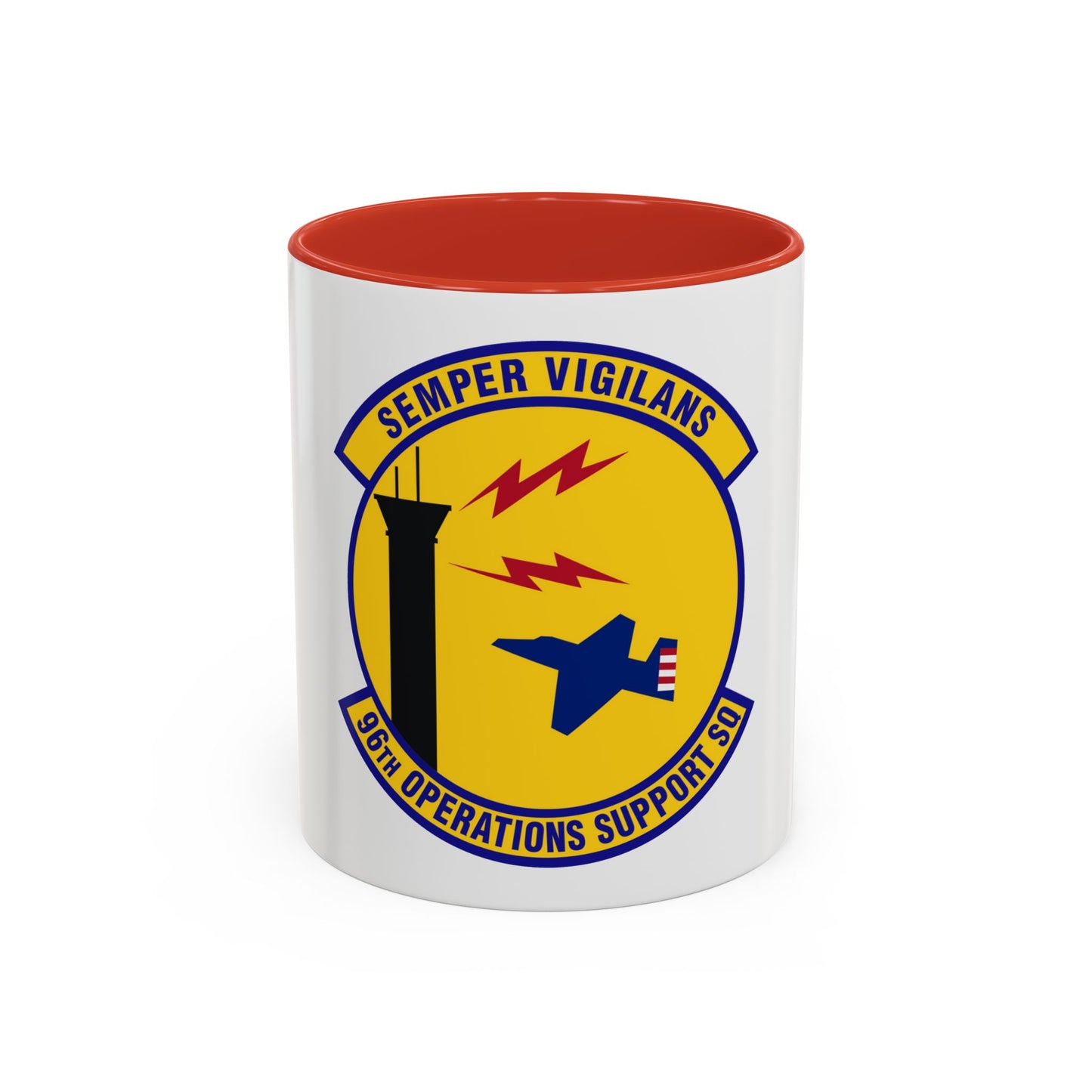 96th Operations Support Squadron (U.S. Air Force) Accent Coffee Mug