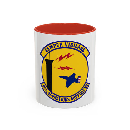 96th Operations Support Squadron (U.S. Air Force) Accent Coffee Mug