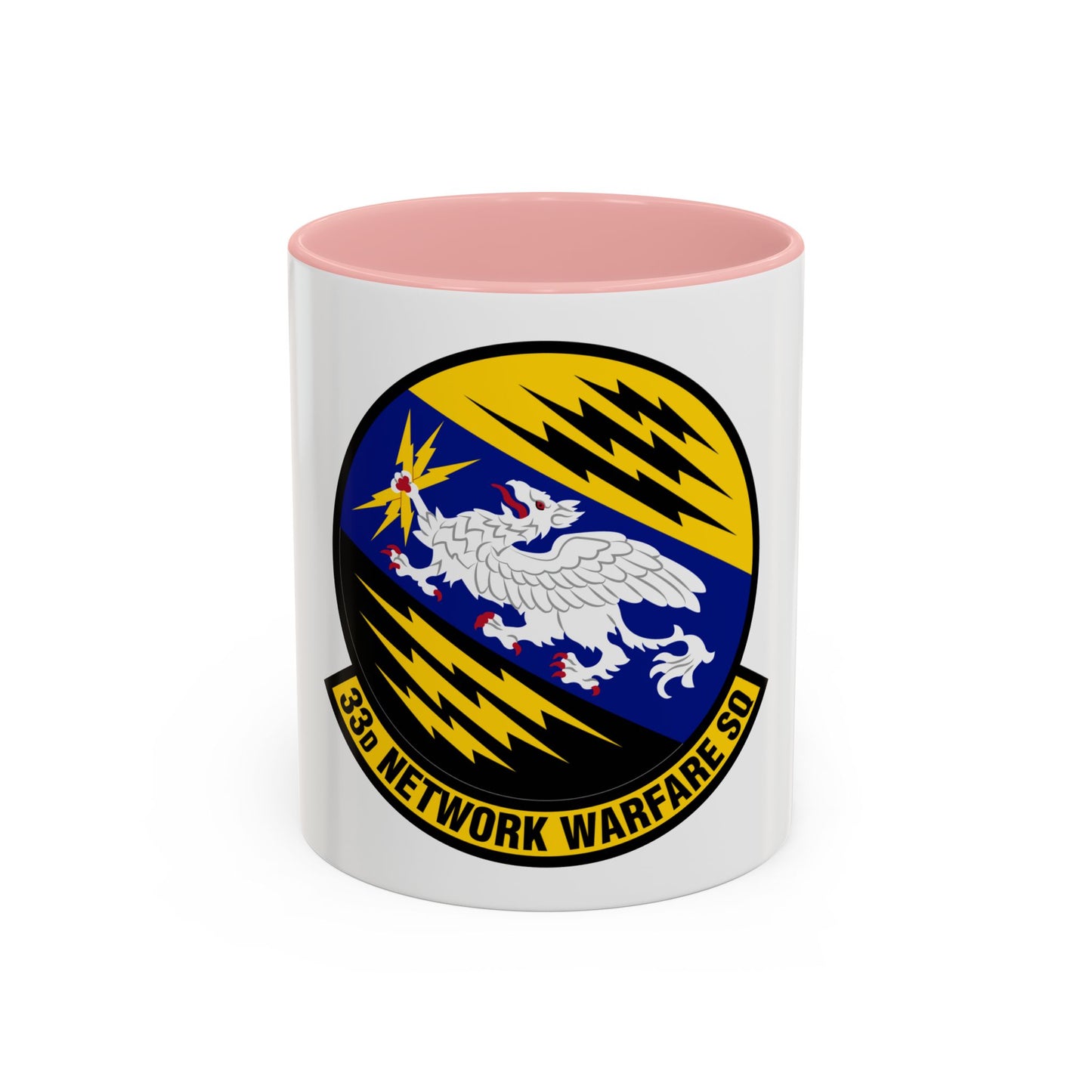 33 Network Warfare Squadron ACC (U.S. Air Force) Accent Coffee Mug