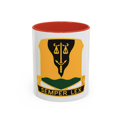125 Military Police Battalion (U.S. Army) Accent Coffee Mug