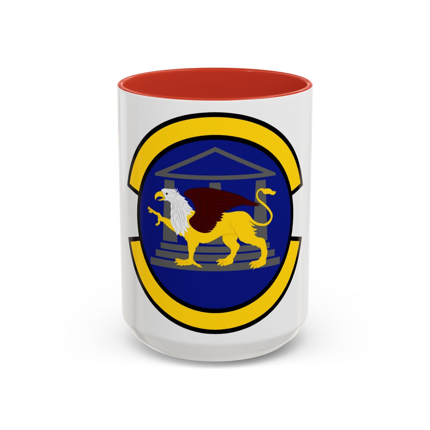 100 Maintenance Operations Squadron USAFE (U.S. Air Force) Accent Coffee Mug