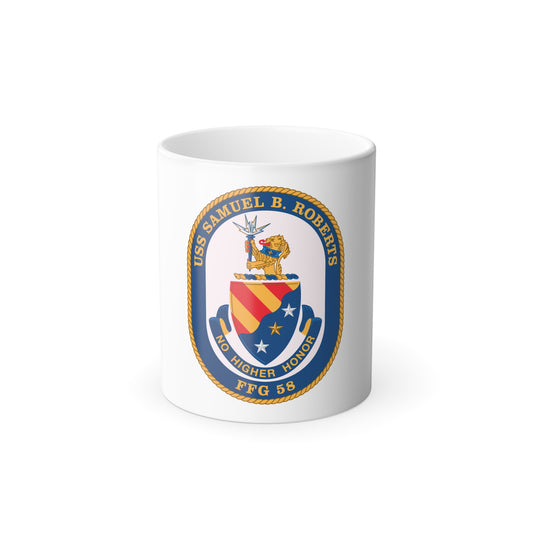 USS Samuel B Roberts (U.S. Navy) Color Changing Mug 11oz