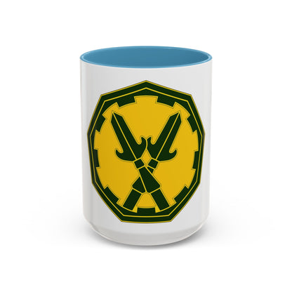 290 Military Police Brigade 3 (U.S. Army) Accent Coffee Mug