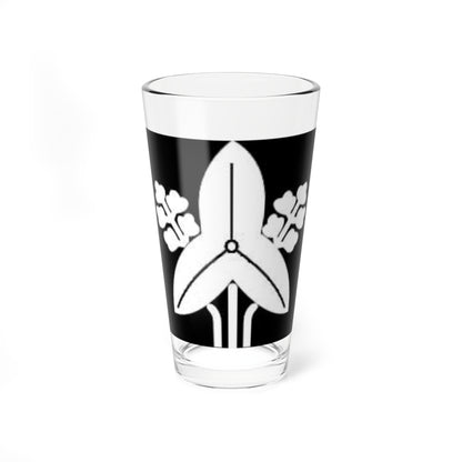 Tachi Omodaka inverted (Japan) (Coat of Arms) Pint Glass 16oz