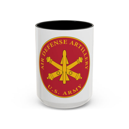 USAADAPLAQUE Air Defense Artillery Branch (U.S. Army) Accent Coffee Mug