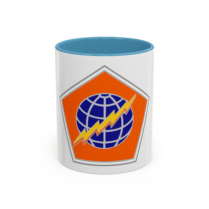 505 Signal Brigade 2 (U.S. Army) Accent Coffee Mug