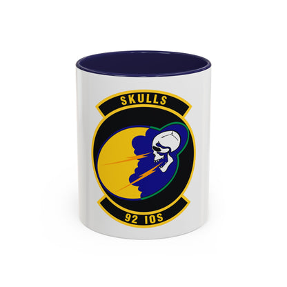 92 Information Operations Squadron ACC (U.S. Air Force) Accent Coffee Mug