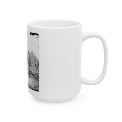 City Point, Va. African American Army Cook At Work (U.S. Civil War) White Coffee Mug