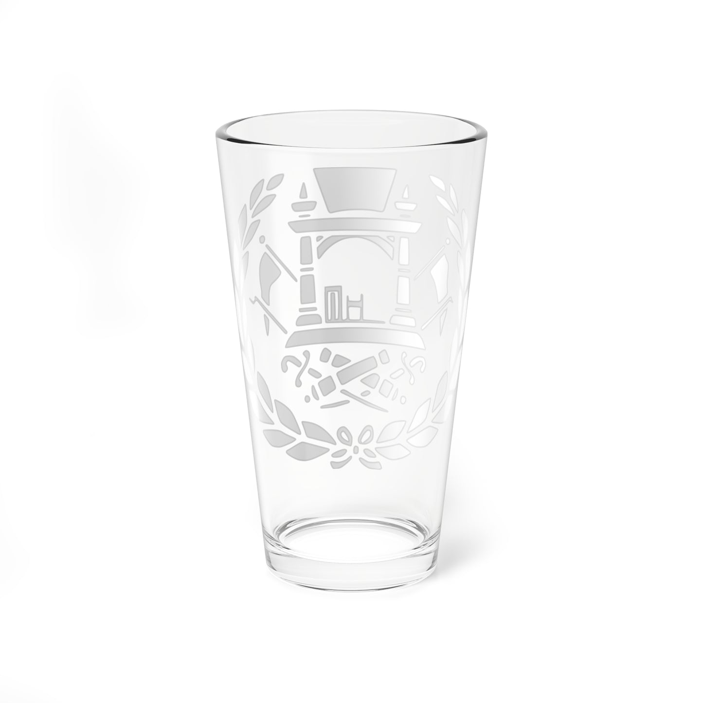 Emblem of Afghanistan 1901-1919 (Afghanistan) (Coat of Arms) Pint Glass 16oz