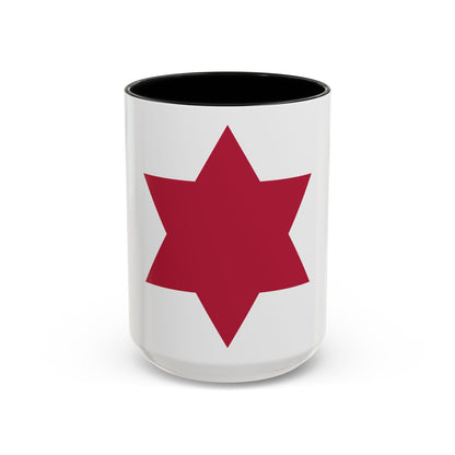 6th Infantry Division (U.S. Army) Accent Coffee Mug