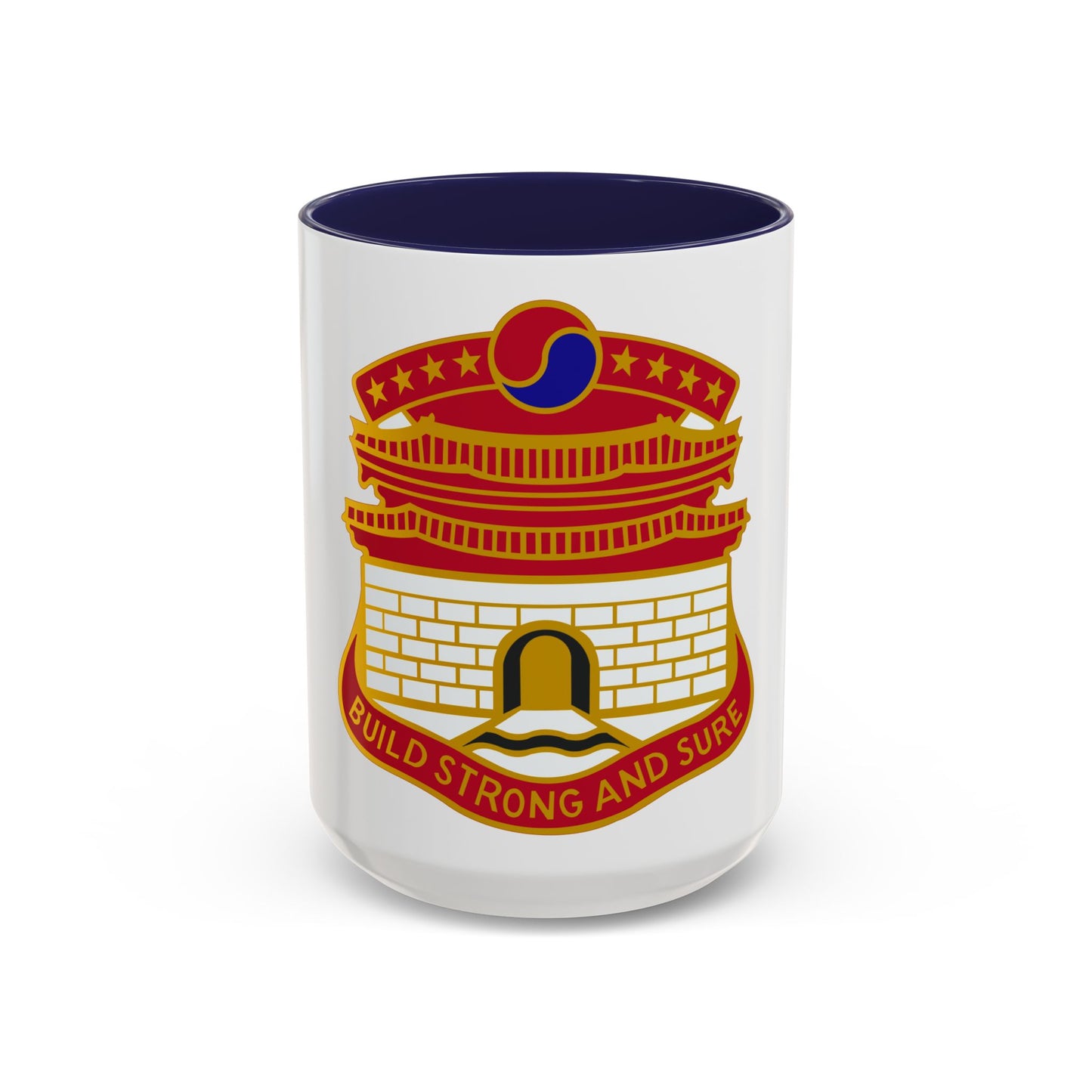 24 Engineer Group (U.S. Army) Accent Coffee Mug