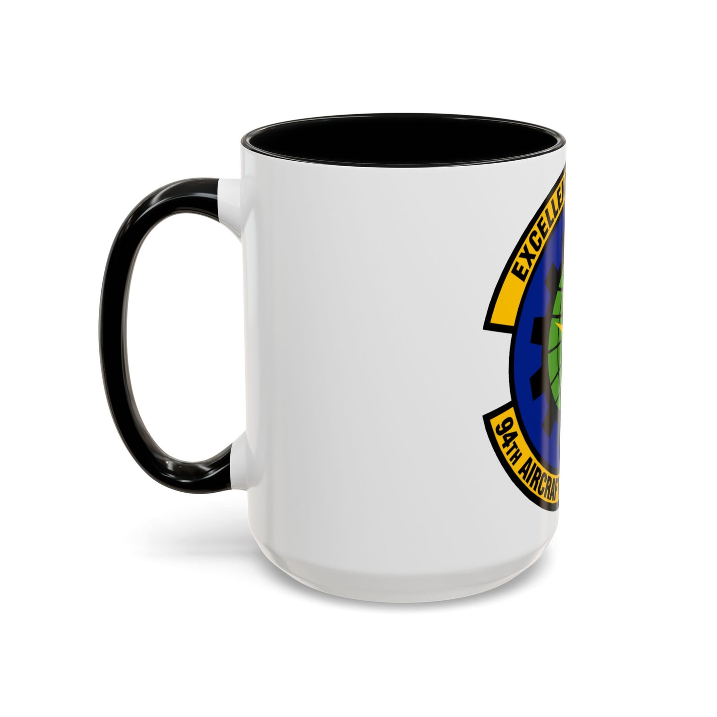 94 Aircraft Maintenance Squadron AFRC (U.S. Air Force) Accent Coffee Mug