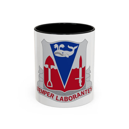 579 Engineer Battalion (U.S. Army) Accent Coffee Mug