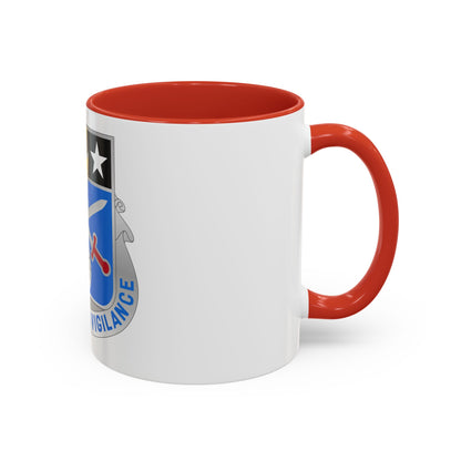 108 Military Intelligence Battalion (U.S. Army) Accent Coffee Mug