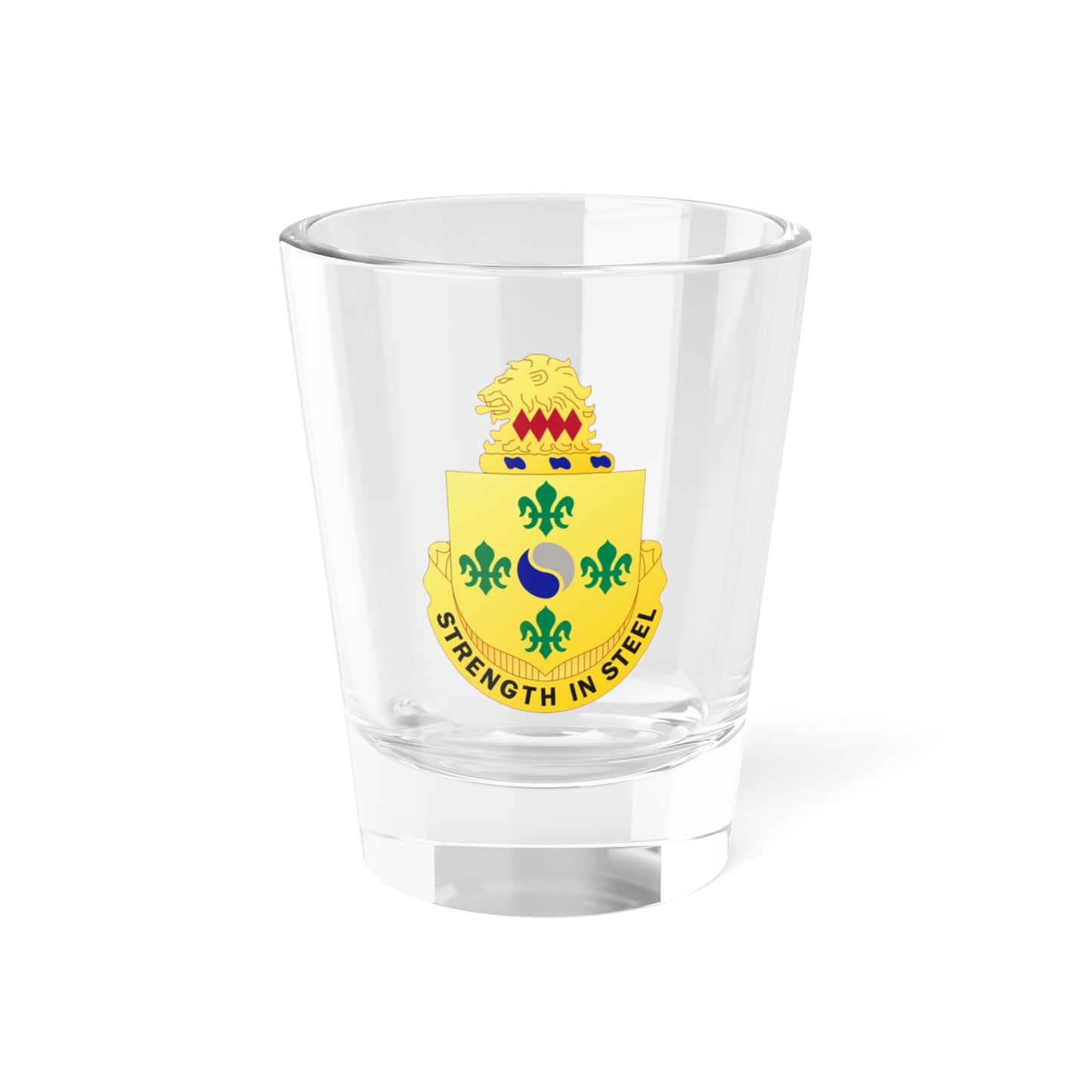 Verre à liqueur du 53e régiment blindé (armée américaine) 1,5 oz