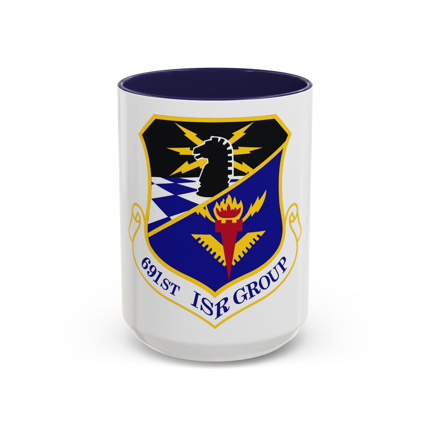 691 Intelligence Surveillance and Reconnaissance Group ACC (U.S. Air Force) Accent Coffee Mug