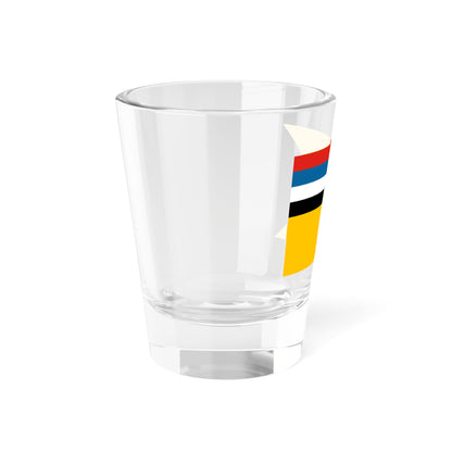 Flag of commander of the Navy of Manchukuo (China) Shot Glass 1.5oz