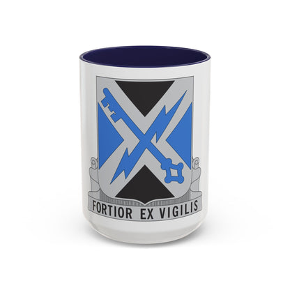 138 Military Intelligence Battalion (U.S. Army) Accent Coffee Mug