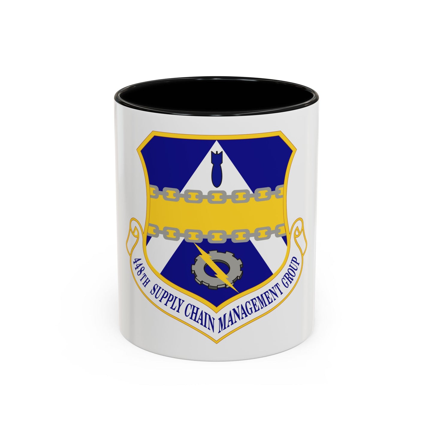 448th Supply Chain Management Group (U.S. Air Force) Accent Coffee Mug
