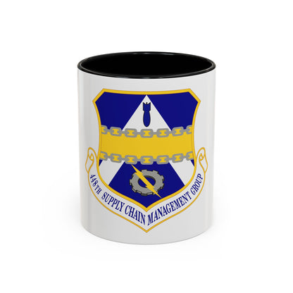 448th Supply Chain Management Group (U.S. Air Force) Accent Coffee Mug