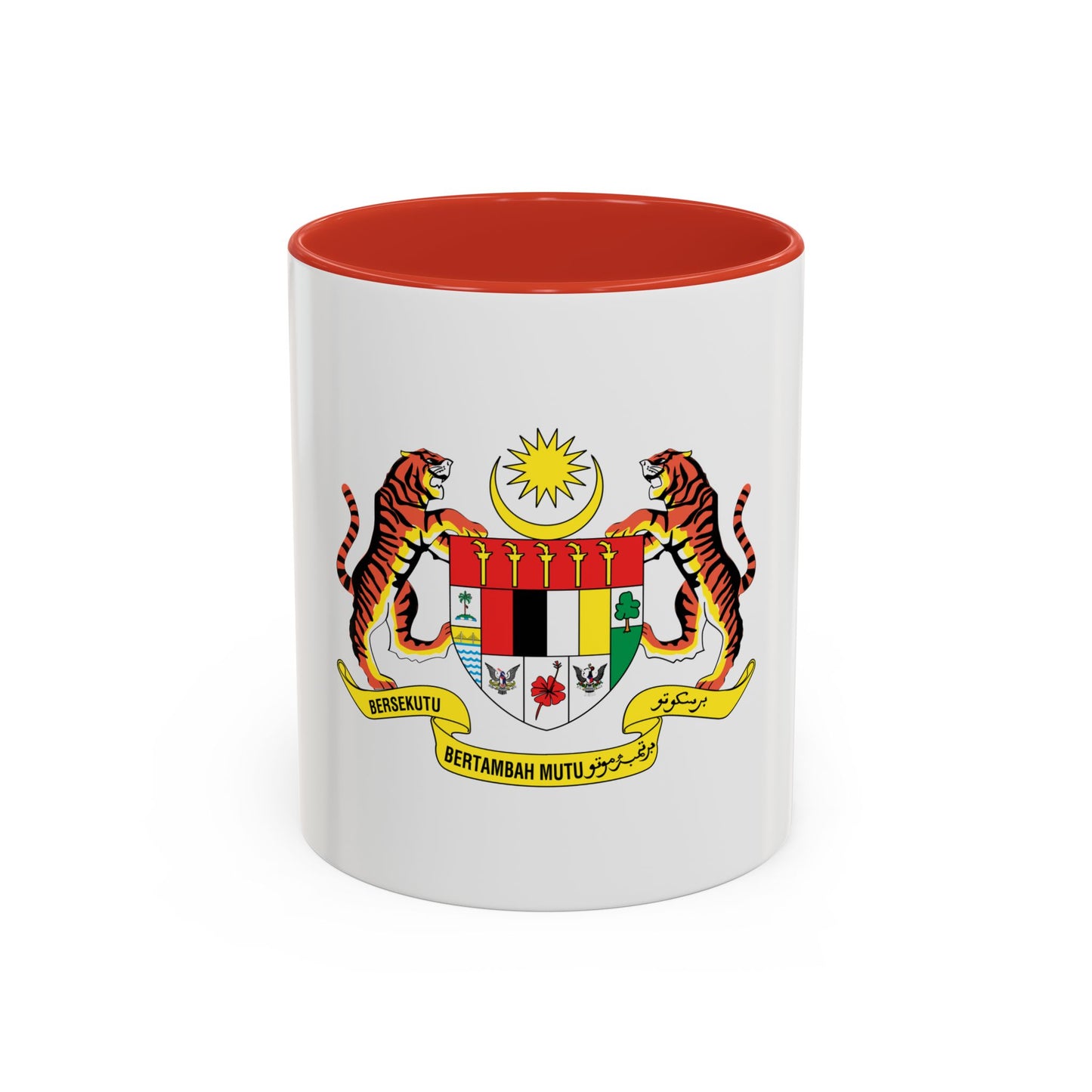 Coat of arms of Malaysia (1982-1988) - Accent Coffee Mug