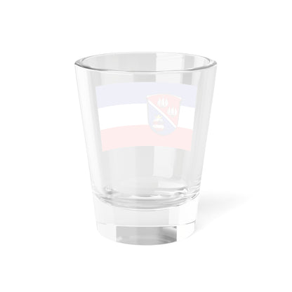 Flag of Vogelsbergkreis Germany - Shot Glass 1.5oz