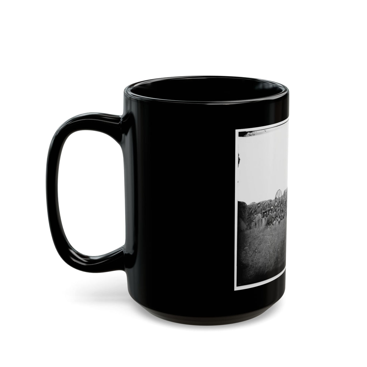 Bealeton, Virginia. Company K, 93rd New York Infantry (U.S. Civil War) Black Coffee Mug