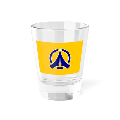 Flag of Fukushima Hokkaido (Japan) Shot Glass 1.5oz