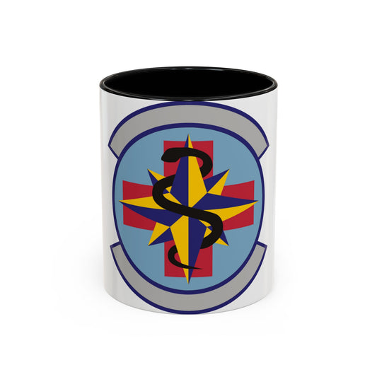 6 Healthcare Operations Squadron AMC (U.S. Air Force) Accent Coffee Mug