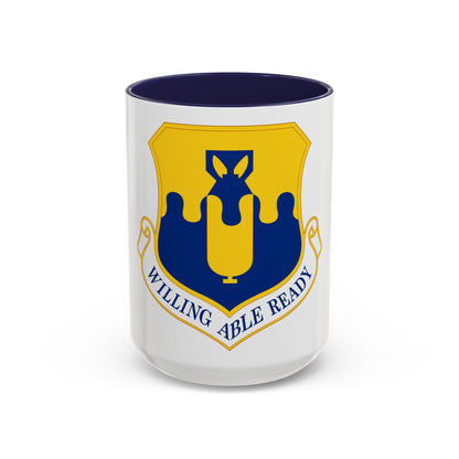 43 Air Mobility Operations Group AMC (U.S. Air Force) Accent Coffee Mug