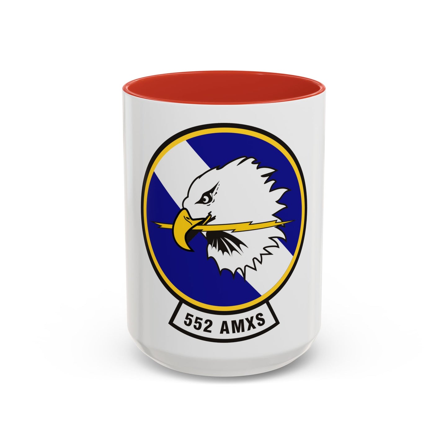 552d Aircraft Maintenance Squadron (U.S. Air Force) Accent Coffee Mug