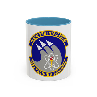 332 Training Squadron AETC (U.S. Air Force) Accent Coffee Mug