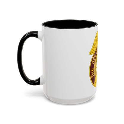 424 Medical Battalion (U.S. Army) Accent Coffee Mug