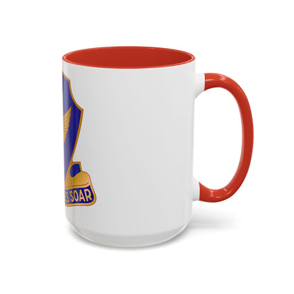 132 Aviation Regiment (U.S. Army) Accent Coffee Mug