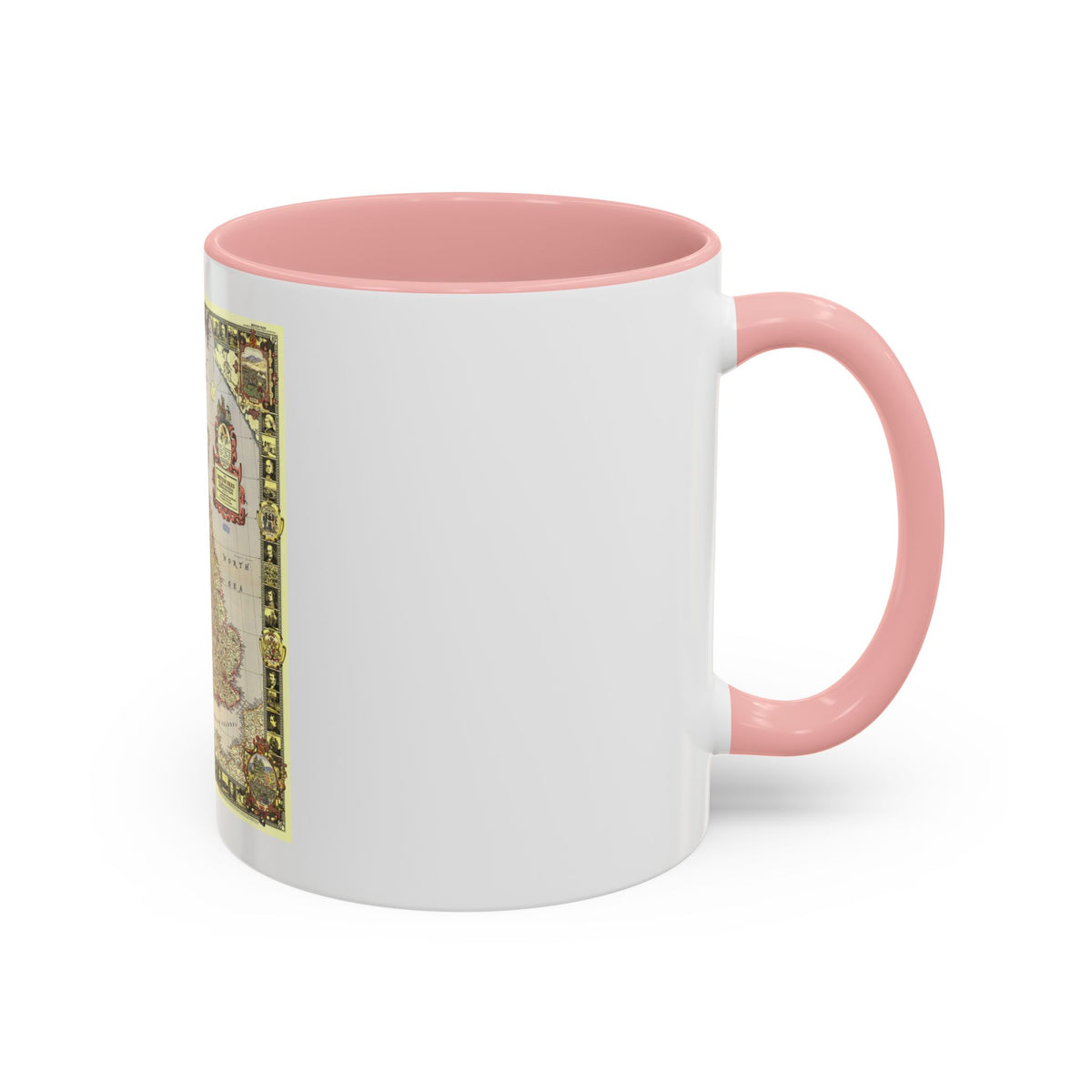 British Isles (1949) (Map) Accent Coffee Mug