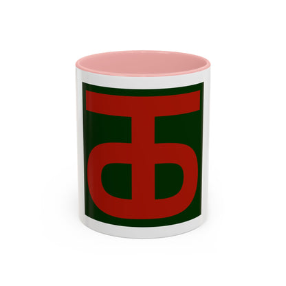 90th Infantry Division.patch (U.S. Army) Accent Coffee Mug