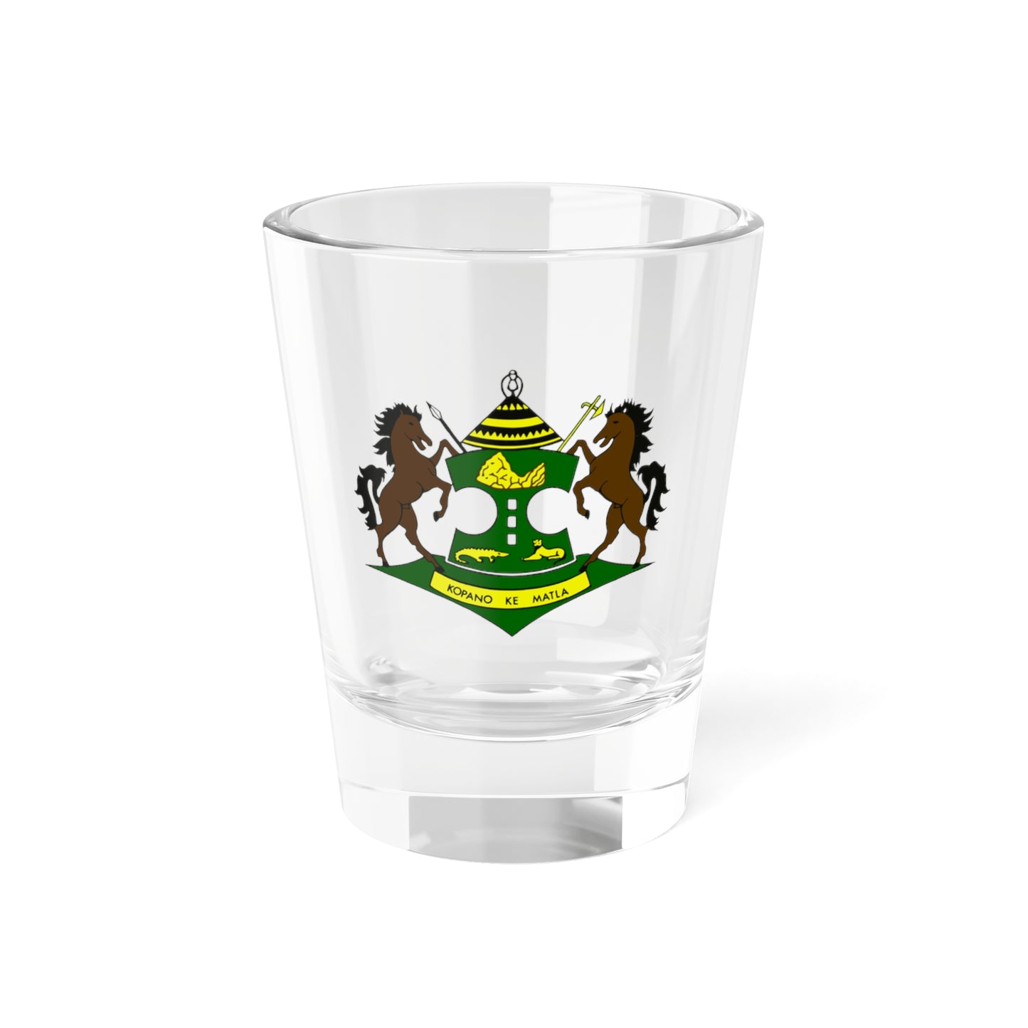 Coat of arms of QwaQwa - Shot Glass 1.5oz