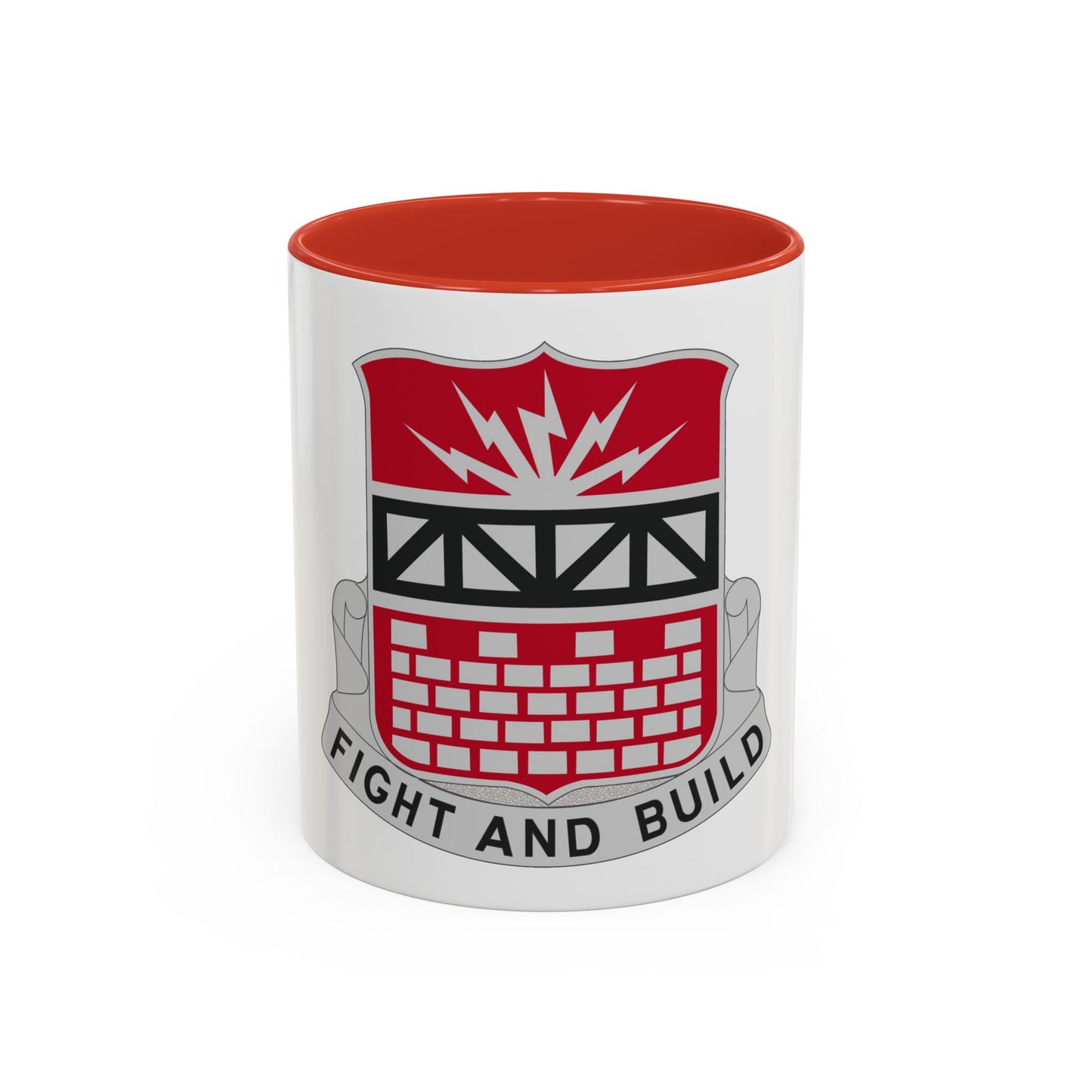 216 Engineer Battalion (U.S. Army) Accent Coffee Mug