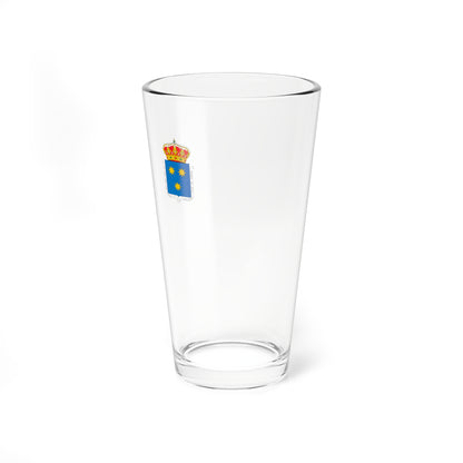 Escudo de Ainzón (Spain) (Coat of Arms) Pint Glass 16oz