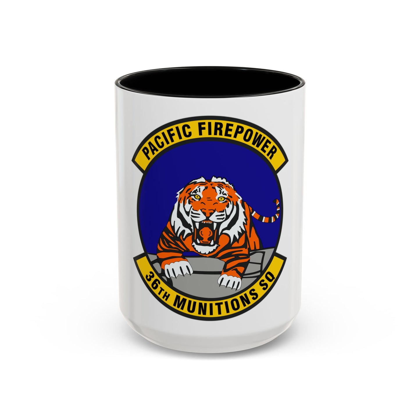 36 Munitions Squadron PACAF (U.S. Air Force) Accent Coffee Mug