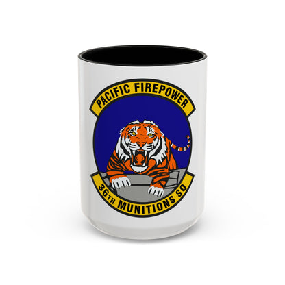 36 Munitions Squadron PACAF (U.S. Air Force) Accent Coffee Mug