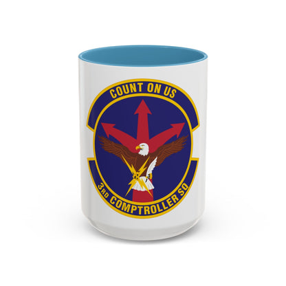 3d Comptroller Squadron (U.S. Air Force) Accent Coffee Mug
