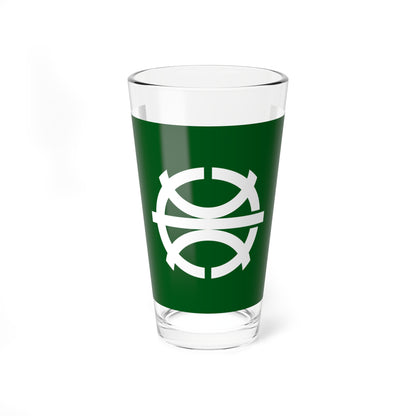 Flag of Suzuka Mie (Japan) Pint Glass 16oz